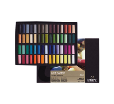 Набор сухой пастели Talens "Rembrandt" 60 цв (полов.), в картонной коробке