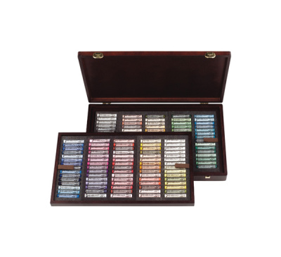 Набор сухой пастели Talens "Rembrandt" Soft 150 цв, в деревянном ящике