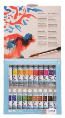 Набор акварели Talens "Van Gogh" 20 цв*10 мл, пластиковая коробка