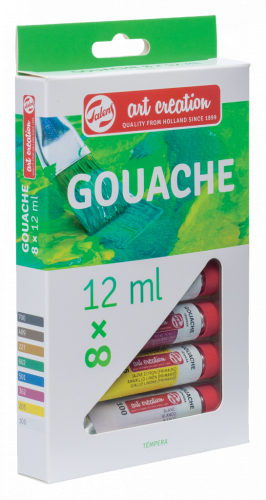 Набор гуаши Talens "Art Creation Expression" 8 цв*12 мл в картоне