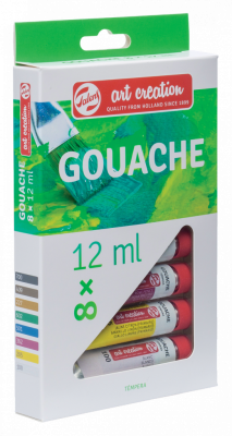 Набор гуаши Talens "Art Creation Expression" 8 цв*12 мл в картоне