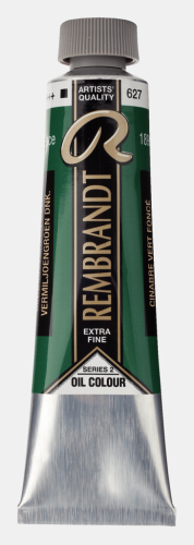 Масло Talens "Rembrandt" 40 мл Киноварь зелёный тёмный
