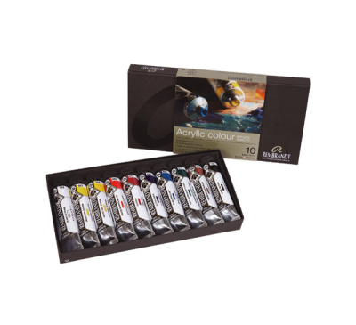 ?Набор акрила Talens "Rembrandt" 10 цв*40 мл