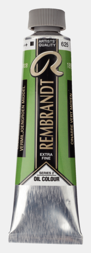 Масло Talens "Rembrandt" 40 мл Киноварь зеленый средний