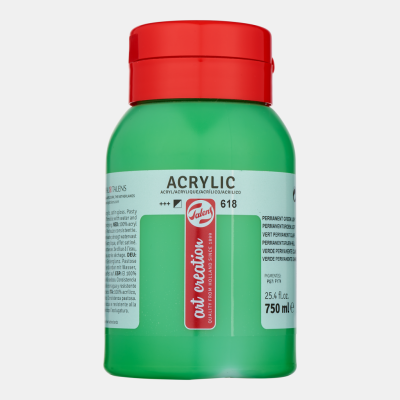 Акрил "Art Creation" 750 мл Зеленый светлый устойчивый