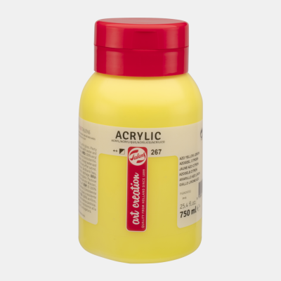 Акрил "Art Creation" 750 мл Желтый лимонный АЗО