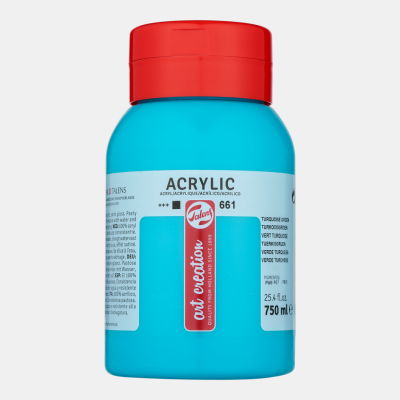 Акрил "Art Creation" 750 мл Зеленый бирюзовый