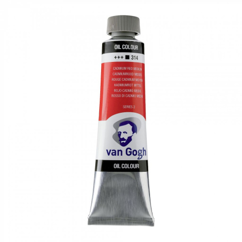 Масло Talens "VAN GOGH" 40 мл Кадмий красный средний