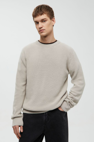 Джемпер из хлопка прямого кроя