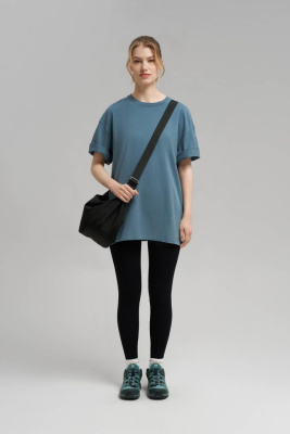 Футболка свободного кроя из джерси