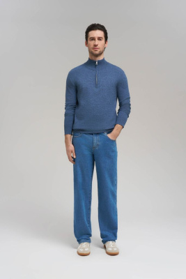 Джемпер прямого кроя из хлопка