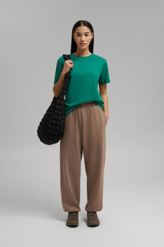 Футболка свободного кроя из джерси