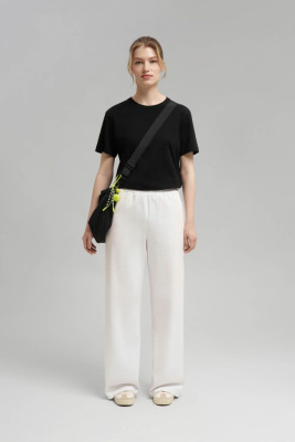 Футболка свободного кроя из хлопкового джерси