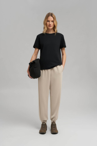 Футболка свободного кроя из джерси