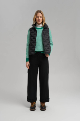 Свободные брюки-карго из твила