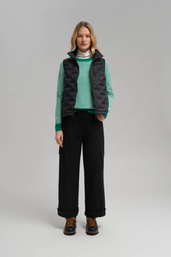 Свободные брюки-карго из твила