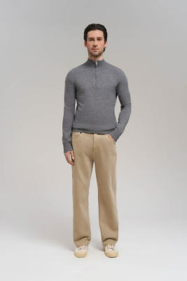 Джемпер прямого кроя из хлопка