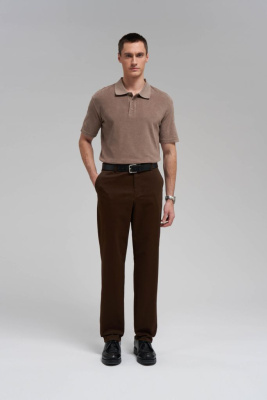 Брюки прямого кроя