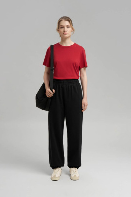 Футболка свободного кроя из хлопкового джерси