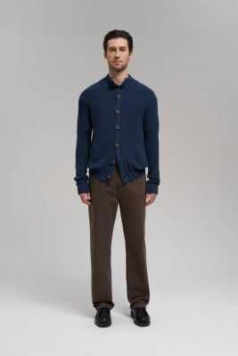 Кардиган прямого кроя из хлопка