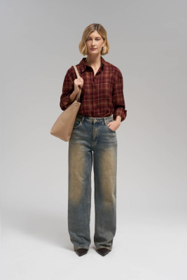 Джинсы прямого кроя