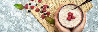 Овсянка снижает холестерин /    