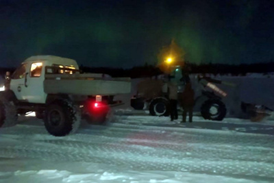 В Намском районе Якутии спасли двоих мужчин / ЯСИА   