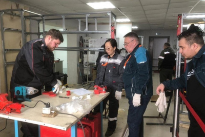 В Якутском коммунально-строительном техникуме проходит чемпионат «Профессионалы-2024» / Мария Горохова Якутск Якутск Республика Саха (Якутия)