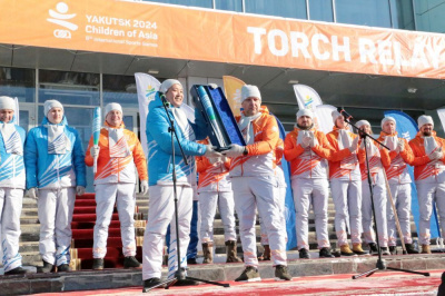 Мирный принял огонь эстафеты VIII Международных спортивных игр «Дети Азии» /    