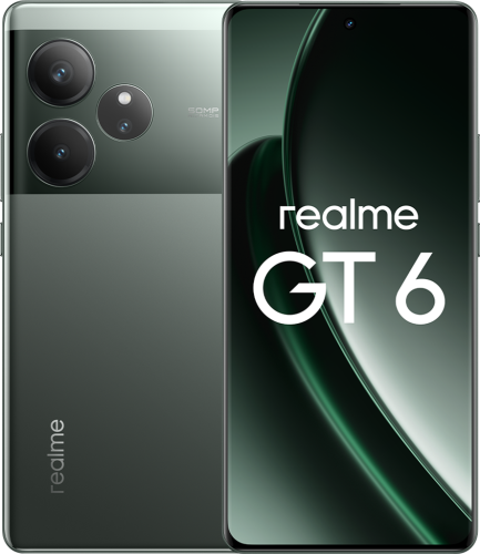Смартфон realme GT 6 16/512GB Зелёный