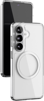 Клип-кейс VLP LITE Air Case с MagSafe для Samsung Galaxy S26 Прозрачный