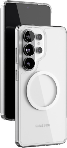 Клип-кейс VLP LITE Air Case с MagSafe для Samsung Galaxy S26 Ultra Прозрачный