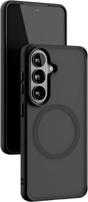 Клип-кейс VLP LITE Bloom Case с MagSafe для Samsung Galaxy S26 Чёрный