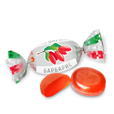 Карамель Барбарис, Южуралкондитер, 300 гр.