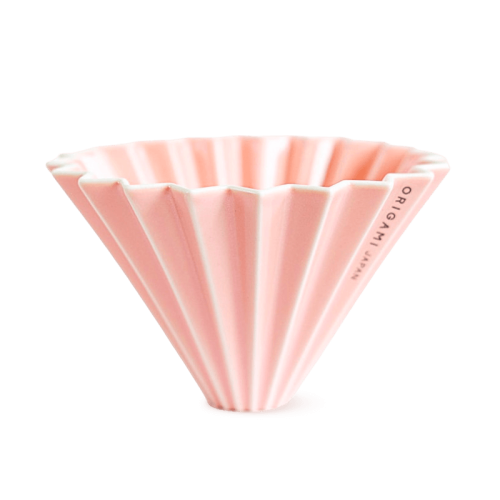Воронка Origami керамическая розовая (размер 2–4)