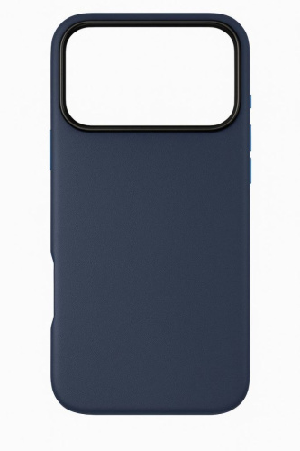 Чехол-накладка Kzdoo Mag Noble Collection MagSafe для Apple iPhone 17 Pro Max искусcтвенная кожа (синий)