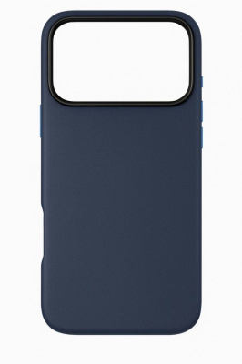 Чехол-накладка Kzdoo Mag Noble Collection MagSafe для Apple iPhone 17 Pro Max искусcтвенная кожа (синий)