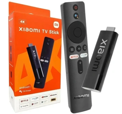 ТВ-адаптер Xiaomi Mi TV Stick 4K (Black) (MDZ-27-EU)