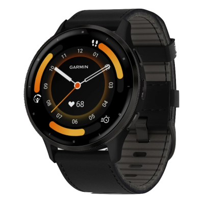 Смарт-часы Garmin Venu 3 Slate includes Leather Band (010-02784-52)