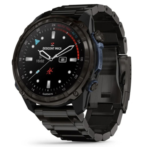 Смарт-часы Garmin Descent MK3i 51mm Carbon Gray DLC with Titanium Band (010-02752-14)