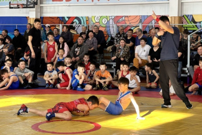 В Амгинском районе определили победителей турнира по вольной борьбе памяти братьев Неустроевых / ЯСИА   