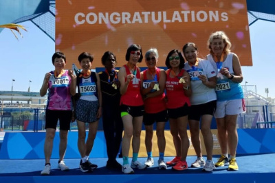 Восемь золотых медалей выиграли якутянки на играх ветеранов в Абу-Даби / ЯСИА   