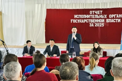 В Мегино-Кангаласском районе стартовал отчет правительства Якутии / ЯСИА   