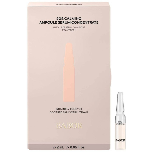 Ампульные сыворотки SOS Антистресс успокаивают раздражённую кожу