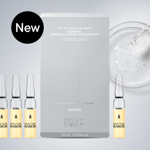 Ампульные сыворотки с ретинолом для обновления кожи