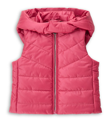 Жилет утепленный для маленькой девочки