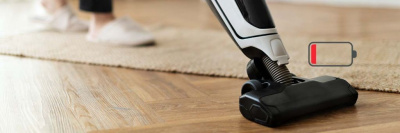 Беспроводные пылесосы могут быстро разряжаться /    