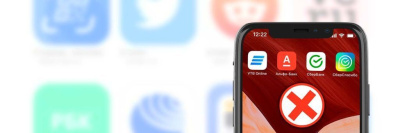 Приложения банков исчезают из App Store и Google Play /    