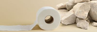Эксперт назвал туалетную бумагу из камня непригодной для использования /    