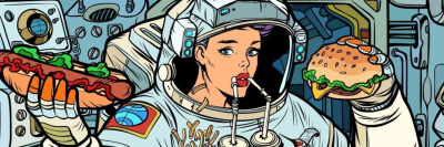 Полет нормальный: какие блюда обычно входят в меню на МКС /    